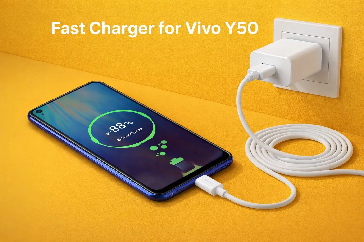 Fast Charger for Vivo Y50 Charger Adapter